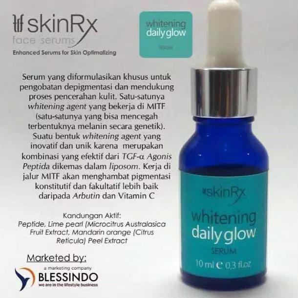 skin rx whitening daily glow serum