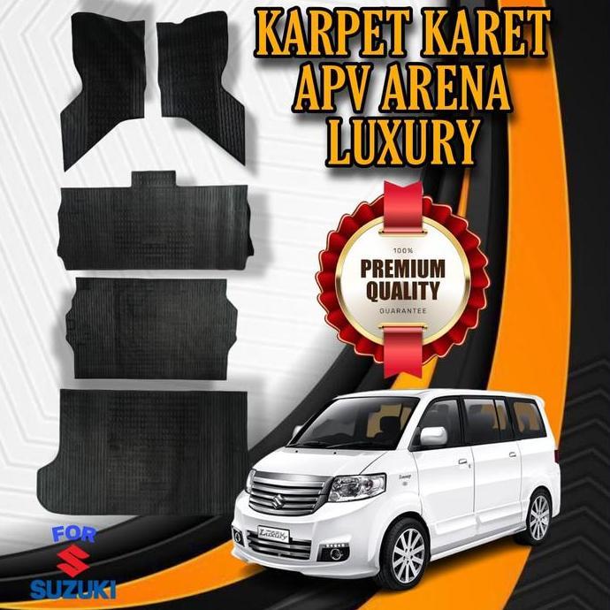 Karpet Karet Mobil Suzuki Apv Satu Set 4 Lembar Mobil Depan Belakang