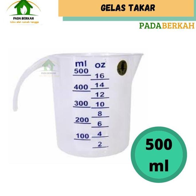 Gelas Takar Gelas Ukur Plastik Takaran Air Gelas Takaran Plastik Terlaris