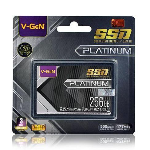 VGeN SSD 256GB SATA III 2,5" - SSD VGEN 256GB SATA III