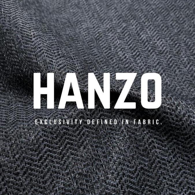 HANZO Kain Polos Herringbone Texture - Bahan Pelapis Sofa / Jok Kursi Polyester Herringbone Kanvas P