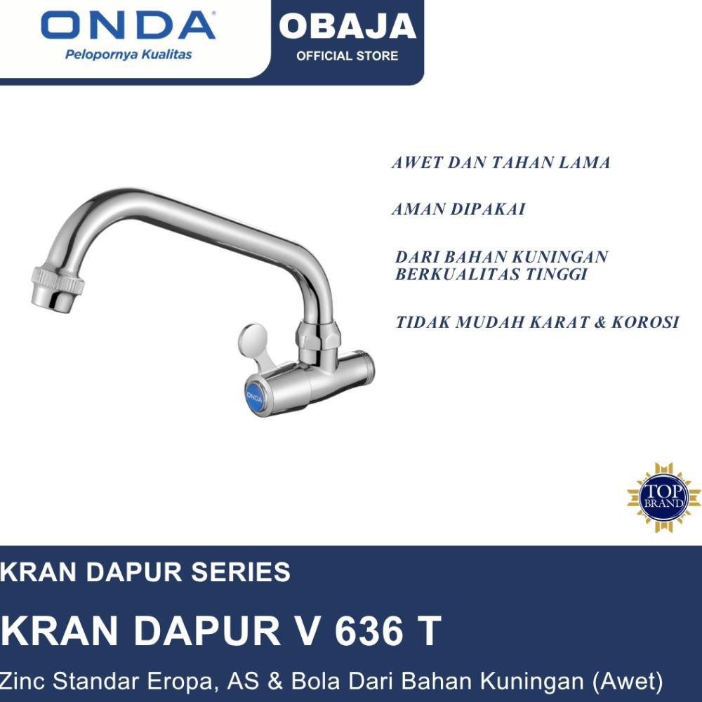 Onda Kran Dapur V 636 T / Kran Cuci Piring Model Angsa V 636 T Onda