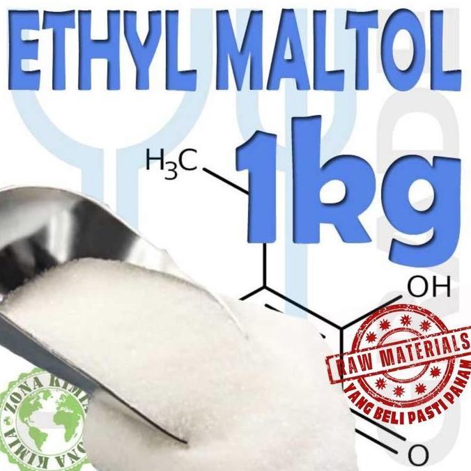 ETYL MALTOL 1KG Premium Ethyl Maltol Pure Etil Maltol Cotton Candy EM