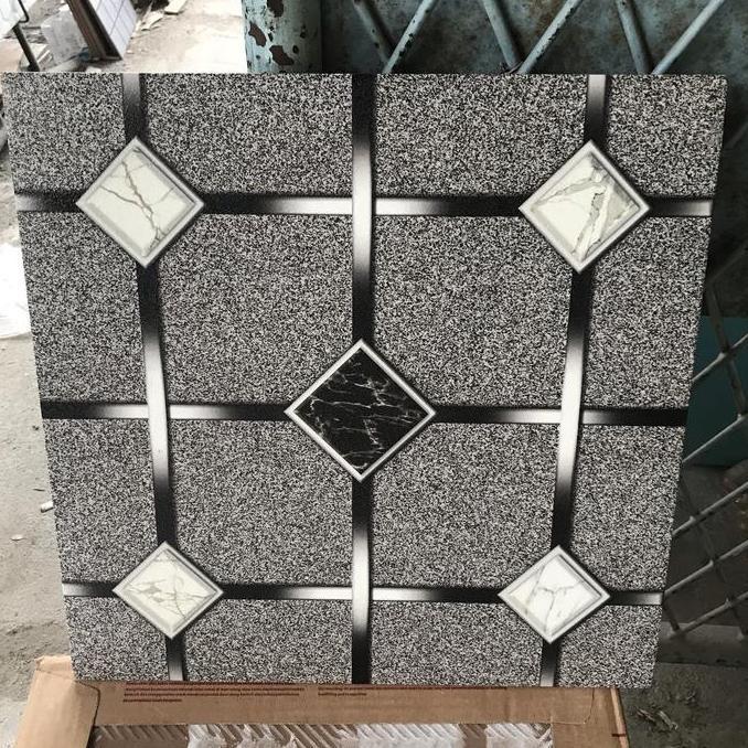 Keramik 40x40 motif hexagon/ keramik garasi/ keramik kamar mandi TD