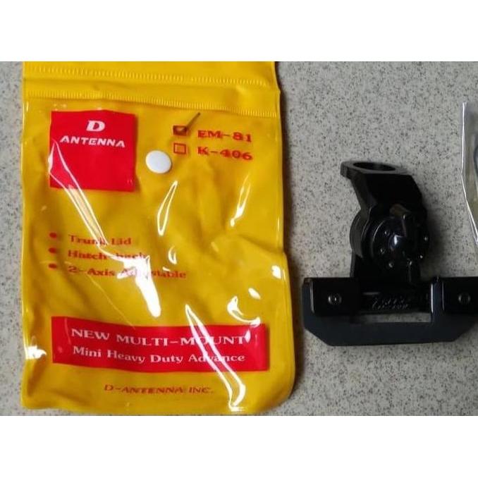 Lansung- D Antenna Em-81 Bracket Antena Bagasi Mobil Em81 Breket D Antenna Em-81 Bracket Breket Ante