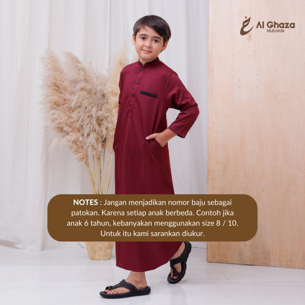 KUALITAS SUPER Alghaza Mubarak | Jubah Anak Cowok | Gamis Arofah Anak KEKINIAN