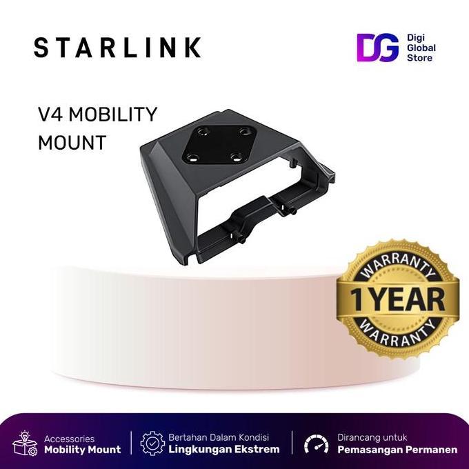 Ready Starlink Aksesoris Original Adaptor, Mount, Cable untuk Starlink Gen 3 V4 & Backpack untuk Sta