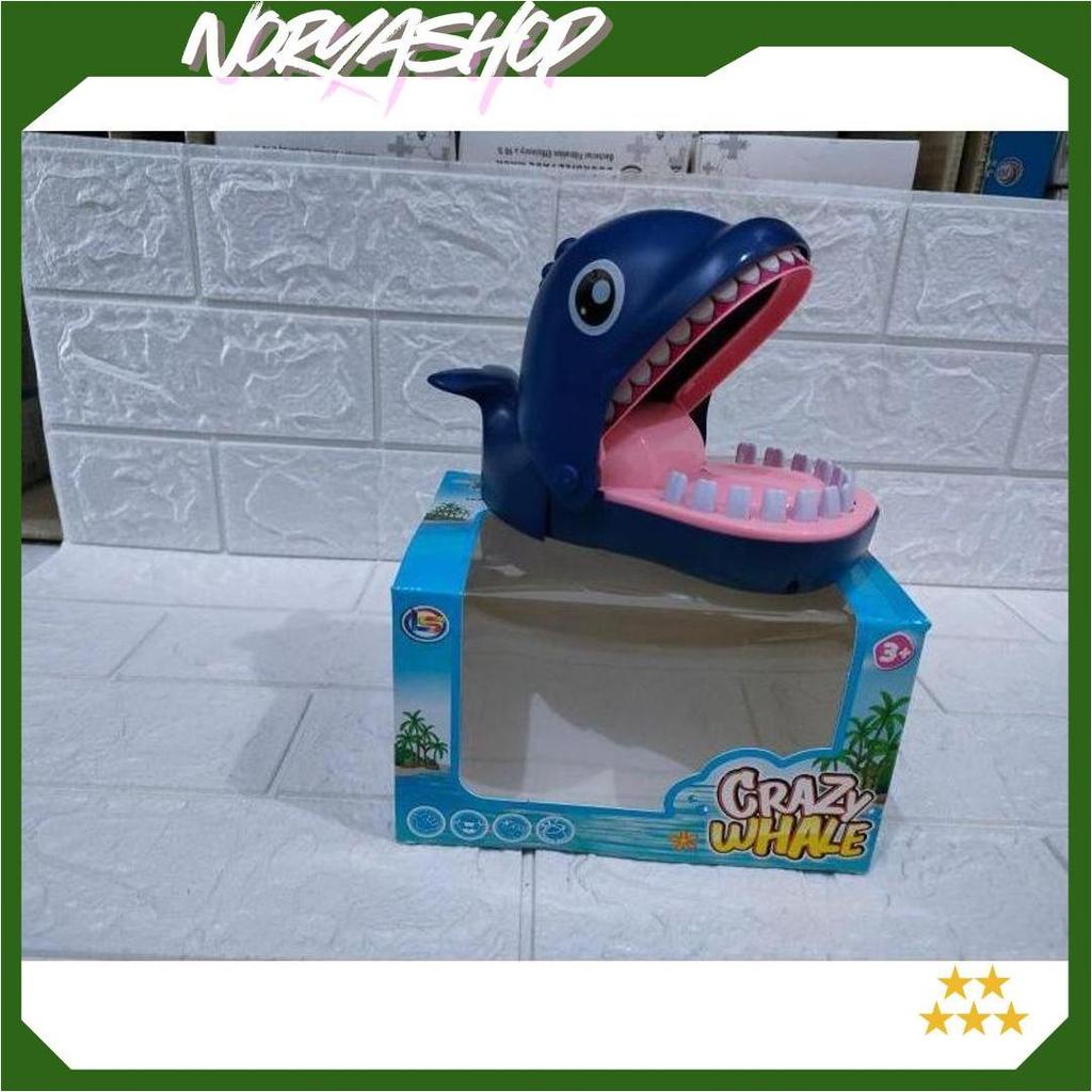 mainan ikan paus gigit jari mainan prank Ikan Paus gigit Ikan Paus murah ATPromo