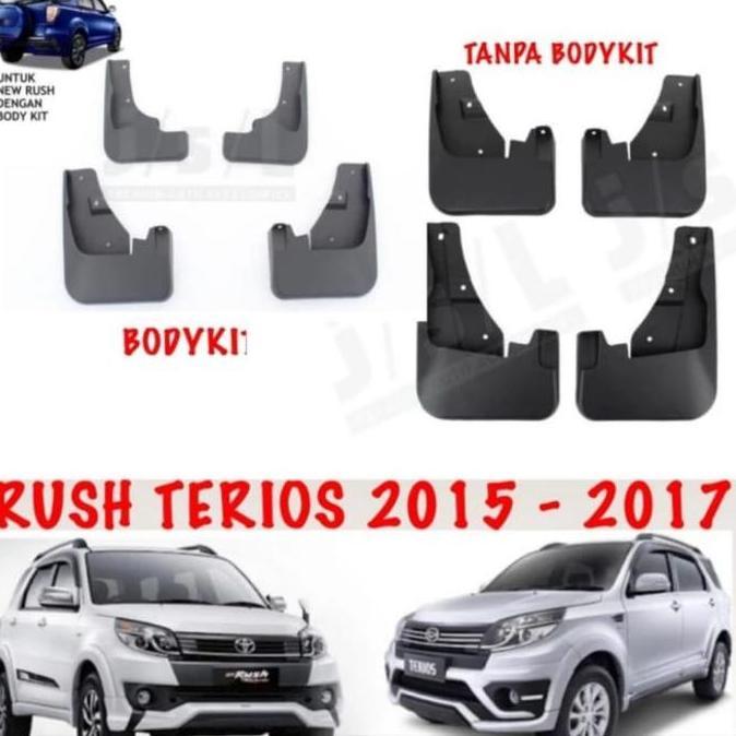 Karpet Lumpur / Mud Guard Mobil Rush / Terios 2015/2016/2017
