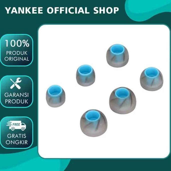 Rwd- Qkz Blue Silicone Eartips Wide Bore