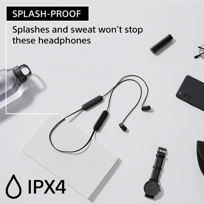 Rwd- Sony Center Sony Wi-C100 Earphone Wireless In-Ear Headphones Wi C100 Bluetooth Earphone Wic100