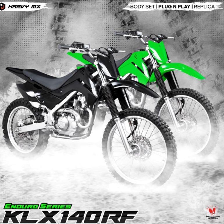HEMAT Body Set Klx 140 RF pnp KLX 140 Cover Bodi set klx 150 produk HRV original **