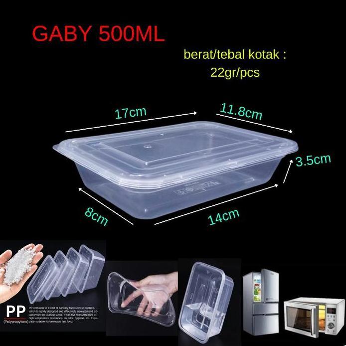 (25pcs) Thinwall 500ml 650ml 750ml 1000ml bening