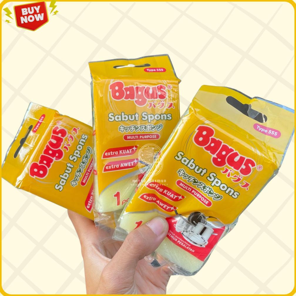 Bagus Spon Cuci Piring Type 555 Sponge Multupurpose Spon Busa Bagus Terlaris