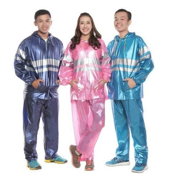 NEW JAS HUJAN SETELAN DEWASA TIGER HEAD URBAN 225 ORI