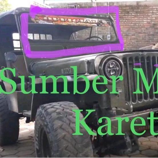 Karet Kaca Depan Kaca Muka Willys