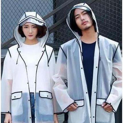 NEW MANTEL JAKET KOSTUM KOREAN STYLE JAS HUJAN PRIA WANITA DEWASA ANTI AIR ORI