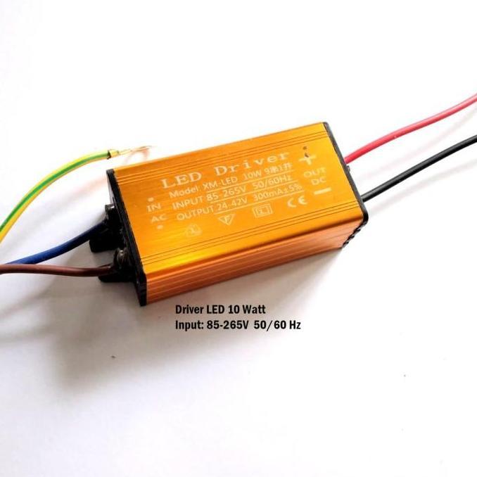 Led Driver 10 Watt Waterproof Casing Besi