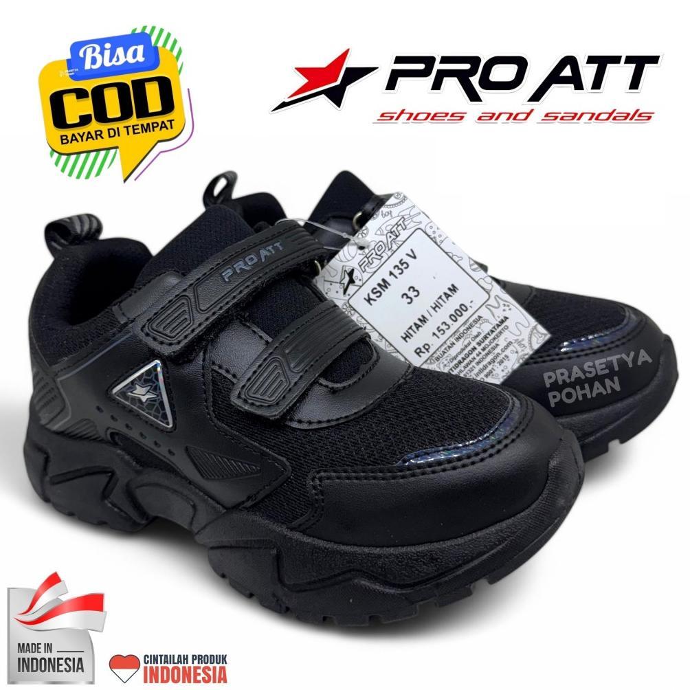 Grade Ori Sepatu Sekolah Tk Sd Smp Anti Slip - Sepatu Anak Sekolah Tk Sd Smp Hitam 28-38