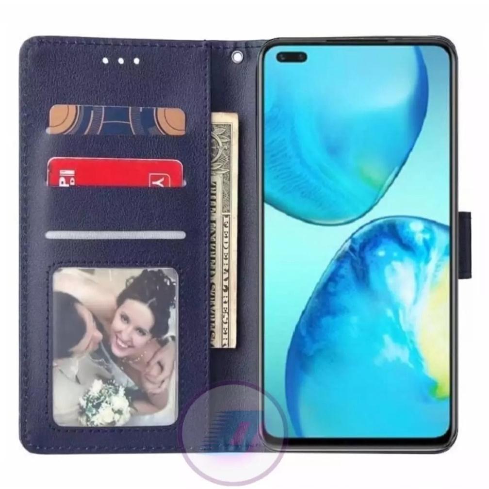 Infinix Note 8 Flip Leather Case Premium-Flip Wallet Case Kuli