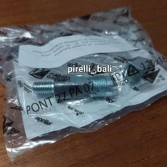 Baut Mur Adaptor Spion Vespa S 125 150 Original Piaggio
