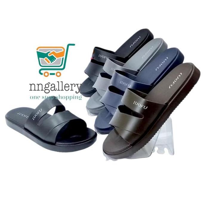 LUOFU 6208 E BRB SANDAL SELOP PRIA/ SENDAL KOKOP COWOK 40-44
