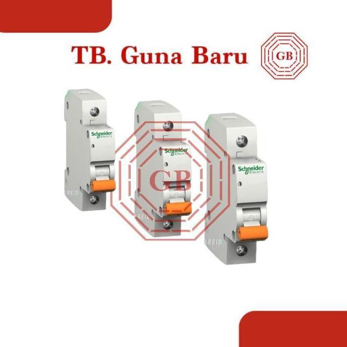 MCB Schneider Schneider Electric NEW DOMAE MCB 6 / 10 / 16 / 20 / 25 Ampere Original SNI