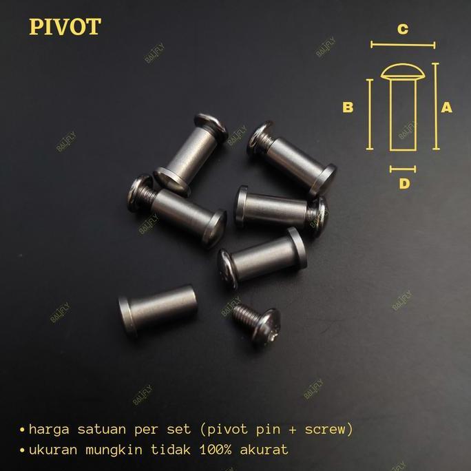 Balisong Butterfly Knife Pivot