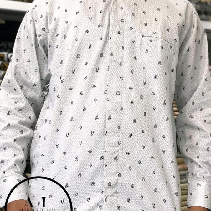 Baju Koko DL/ Koko Kemaja Dewasa DL Lengan Panjang & Pendek Bahan Katun Motif