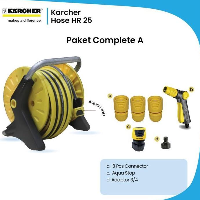 Karcher Selang Air HR 25 | Karcher | Selang Air Karcher HR 25 | Selang Air 15M HR 25 | Paket A