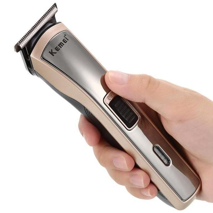 Kemei Mesin Cukur Rambut Km 418 Alat Cukur Kumis Jenggot Sistem Cas