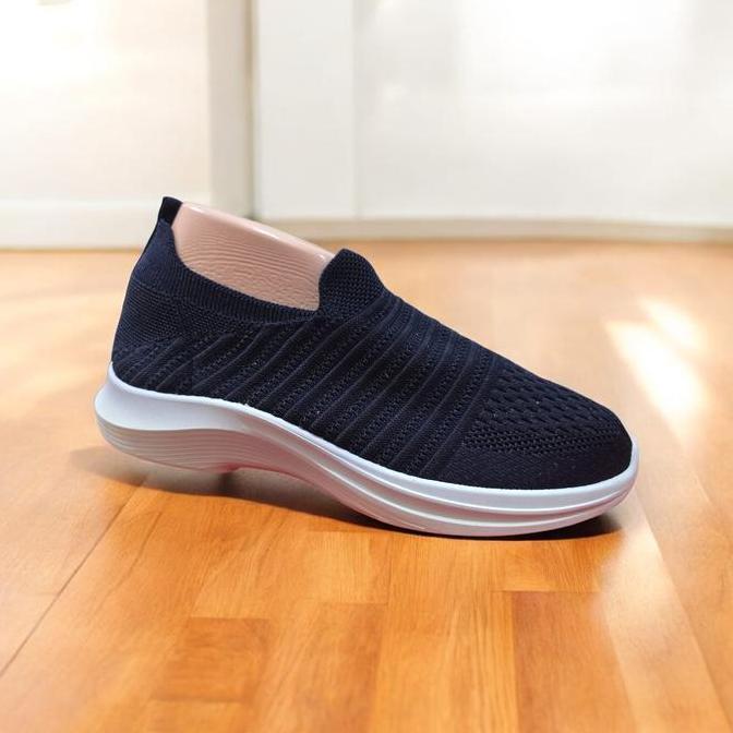 SL933 40-44 Sepatu Sneakers Pria Sailatu NAVI Import Bagus Kekinian Nyaman Olahraga Keren Bahan Raju