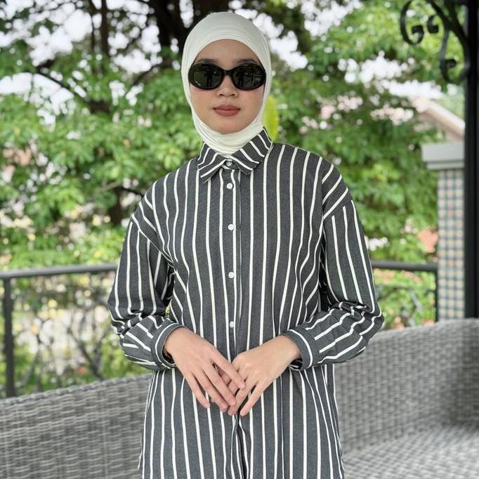 Celia Setelan Celana Kulot dan Kemeja by Arniz Indonesia