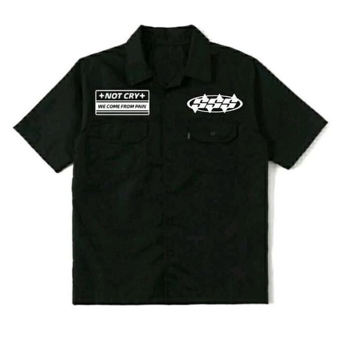 WORKSHIRT NOT CRY |SICKNESSS| WORKSHIRT