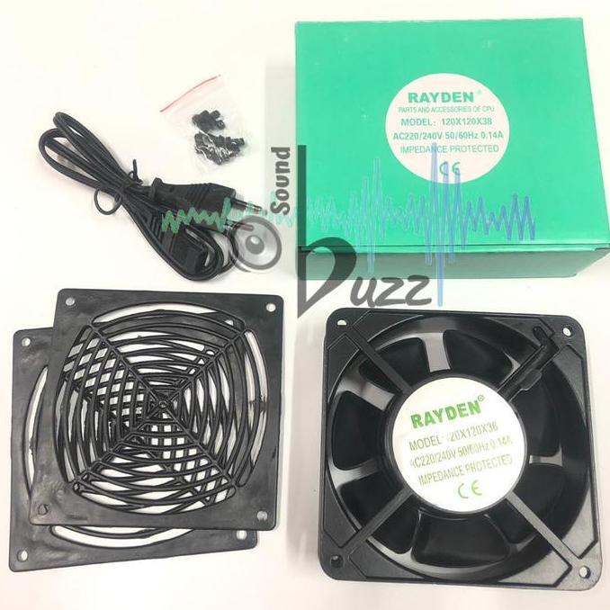 TERLARIS COOLING FAN 12 CM / KIPAS AC RAYDEN 12 CM