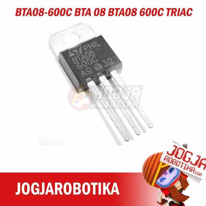 NARBU BTA08-600C BTA 08 BTA08 600C TRIAC 8A 600V TO-220