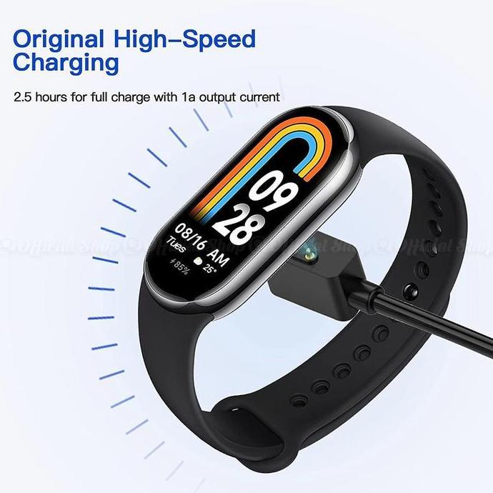Charger Magnetic Cable Charging Kabel USB 1M for Xiaomi Mi Band 10 / 9 / PRO / 8 / 8 9 ACTIVE / Redm