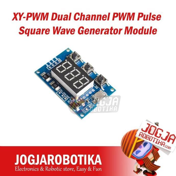 LEXSA1 XY-PWM Dual Channel PWM Pulse Square Wave Generator Module