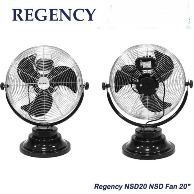 TERLARIS REGENCY : NSD20 KIPAS ANGIN DUDUK TORNADO BESI SWING NSD 20 INCH