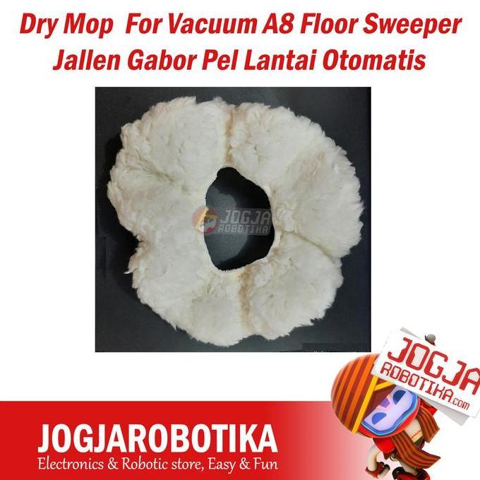 CORELA Dry Mop For Vacuum A8 Floor Sweeper Jallen Gabor Pel Lantai Otomatis