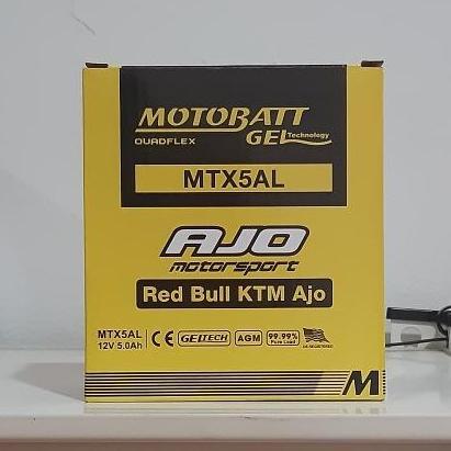 Aki Motor Yamaha Mio Smile, Mio Sporty Motobatt Mtx5Al Aki Kering