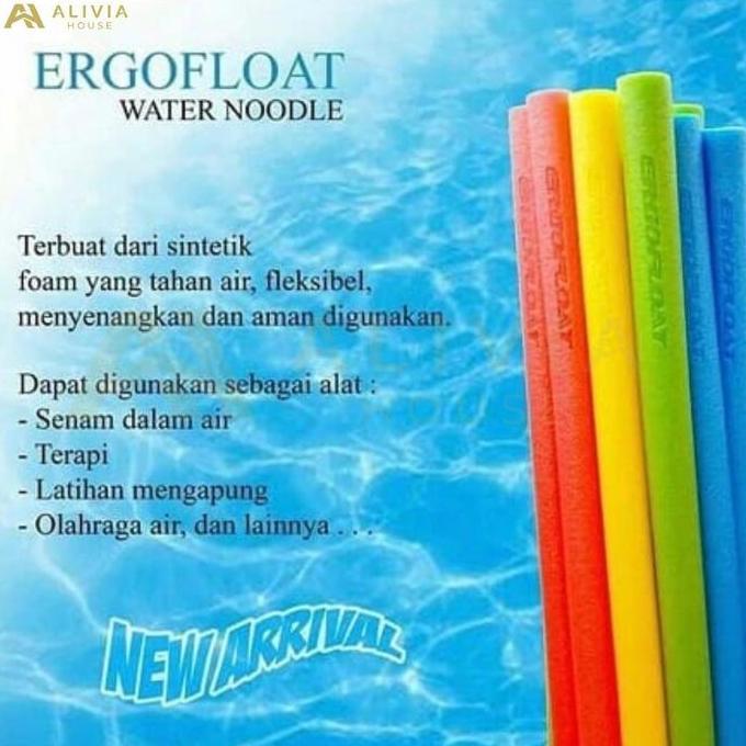Stik busa flotador Ergofloat pelampung renang water Noodle / Foam Noodle