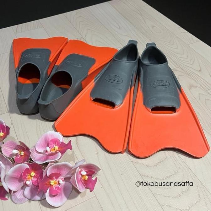 Toko Busana Saffa Pantas Kaki Renang Katak I Sepatu Menyelam Renang Training Fins Bahan Silicone War