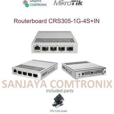 Mikrotik Crs3051G4Sin Cloud Router Switch 1 Gabit 4 Sfp 10Gb