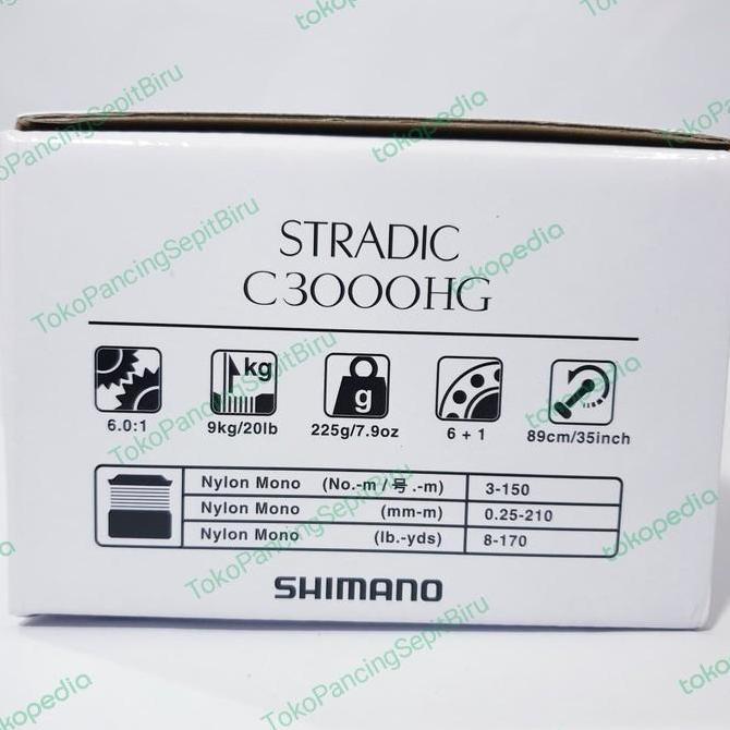 Reel Shimano STRADIC FL 3000HG NEW 2019 Original