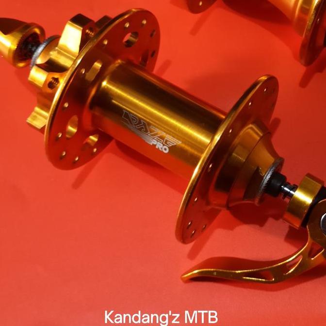 Hub Depan 28 Hole Bearing QR 100mm