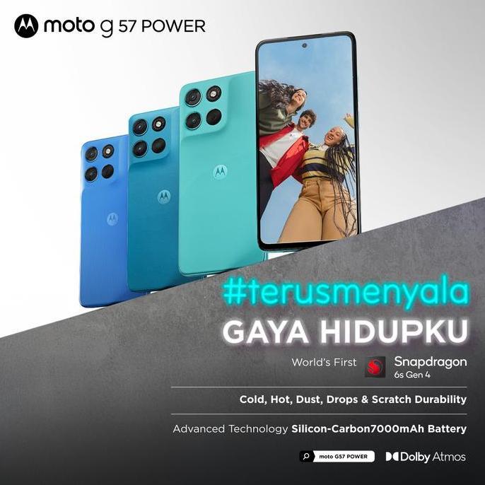 Gavanazz - Moto G57 Power 5G - RAMBoost 24GB/256GB -  Snapdragon6s Gen4 - Antutu 625K - 7000mAh Sili