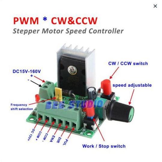 Ready PULSE / PWM GENERATOR FOR STEPPER MOTOR DRIVERS