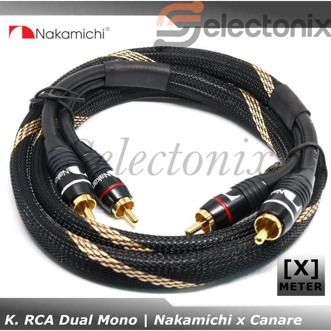 Kabel Audio RCA Nakamichi [Request panjang]