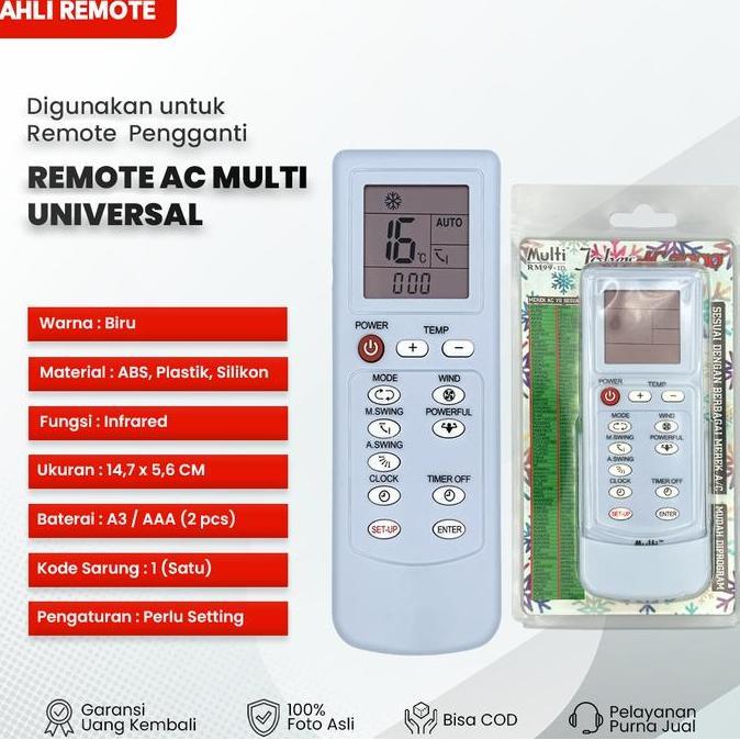 Ready Remote AC Multi Universal Joker AC-4000 / Remot AC Multi